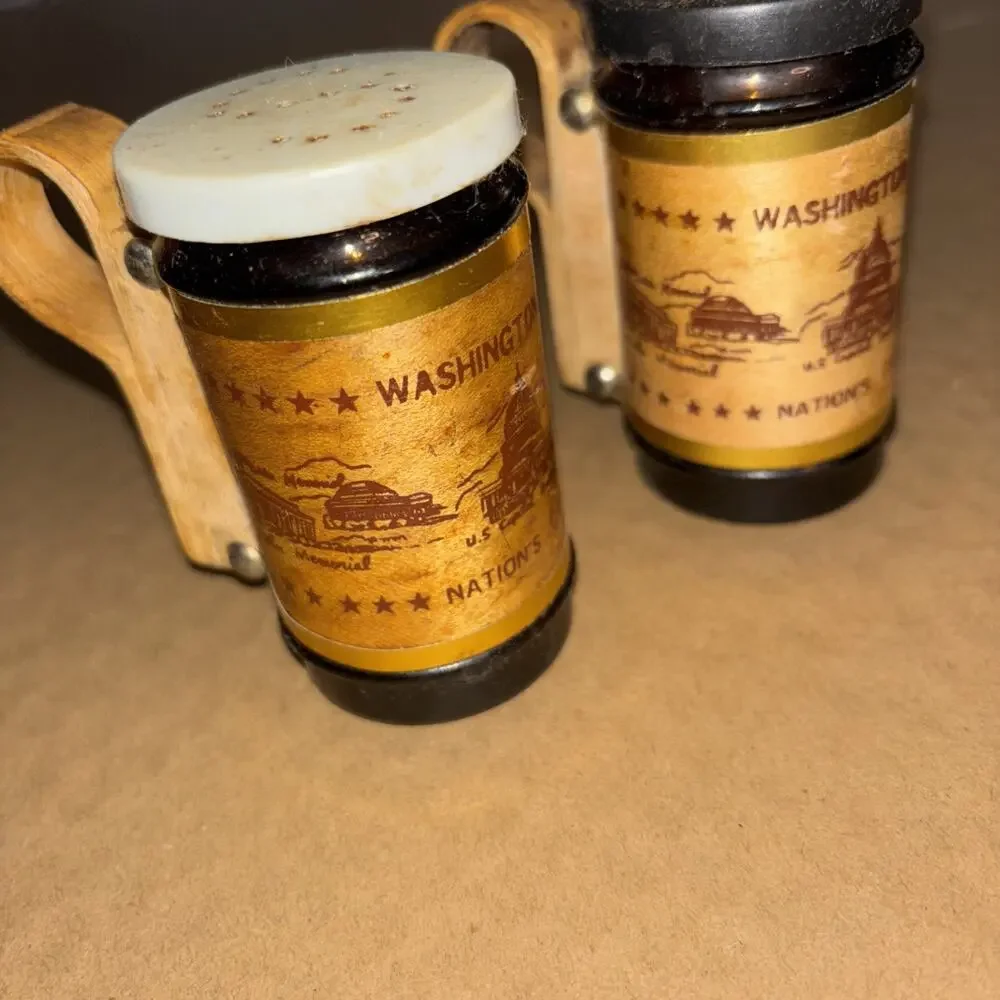 Vintage Salt And Pepper Shakers Washington DC